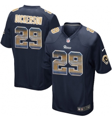 Youth Nike Los Angeles Rams #29 Eric Dickerson Limited Navy Blue Strobe NFL Jersey