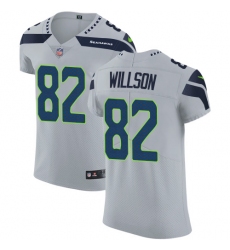 Men's Nike Seattle Seahawks #82 Luke Willson Grey Alternate Vapor Untouchable Elite Player NFL Jersey