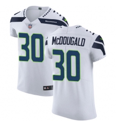 Men's Nike Seattle Seahawks #30 Bradley McDougald White Vapor Untouchable Elite Player NFL Jersey