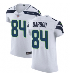 Men's Nike Seattle Seahawks #84 Amara Darboh White Vapor Untouchable Elite Player NFL Jersey