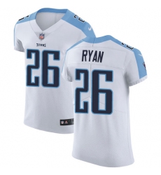 Men's Nike Tennessee Titans #26 Logan Ryan White Vapor Untouchable Elite Player NFL Jersey