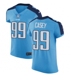 Men's Nike Tennessee Titans #99 Jurrell Casey Light Blue Team Color Vapor Untouchable Elite Player NFL Jersey