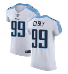 Men's Nike Tennessee Titans #99 Jurrell Casey White Vapor Untouchable Elite Player NFL Jersey