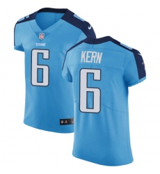 Men's Nike Tennessee Titans #6 Brett Kern Light Blue Team Color Vapor Untouchable Elite Player NFL Jersey