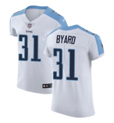 Men's Nike Tennessee Titans #31 Kevin Byard White Vapor Untouchable Elite Player NFL Jersey