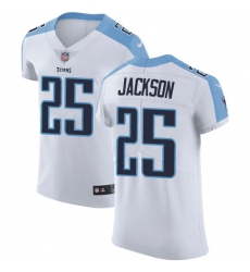 Men's Nike Tennessee Titans #25 Adoree' Jackson White Vapor Untouchable Elite Player NFL Jersey