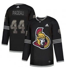Men's Adidas Ottawa Senators #44 Jean-Gabriel Pageau Black Authentic Classic Stitched NHL Jersey