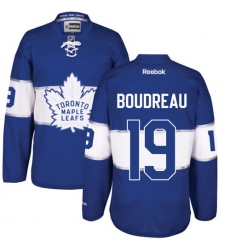 Men's Reebok Toronto Maple Leafs #19 Bruce Boudreau Premier Royal Blue 2017 Centennial Classic NHL Jersey