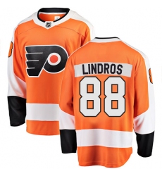 Youth Philadelphia Flyers #88 Eric Lindros Fanatics Branded Orange Home Breakaway NHL Jersey