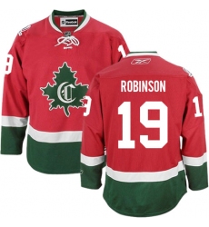 Youth Reebok Montreal Canadiens #19 Larry Robinson Authentic Red New CD NHL Jersey