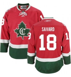 Women's Reebok Montreal Canadiens #18 Serge Savard Authentic Red New CD NHL Jersey