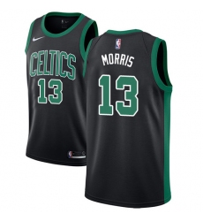 Women's Adidas Boston Celtics #13 Marcus Morris Swingman Black NBA Jersey - Statement Edition