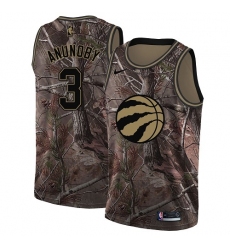 Youth Nike Toronto Raptors #3 OG Anunoby Swingman Camo Realtree Collection NBA Jersey