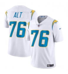 Men's Los Angeles Chargers #76 Joe Alt White Vapor Limited Football Stitched Jersey