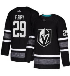 Men's Adidas Vegas Golden Knights #29 Marc-Andre Fleury Black 2019 All-Star Game Parley Authentic Stitched NHL Jersey