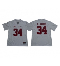 Crimson Tide #10 AJ McCarron White Limited Stitched NCAA Jersey