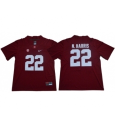 Crimson Tide #22 Najee Harris Red Limited Stitched NCAA Jersey