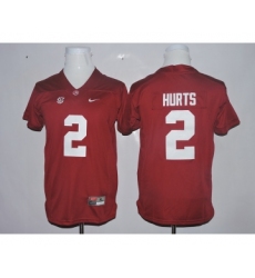 Alabama Crimson Tide 2 Jalen Hurts Red Youth College Football Jersey