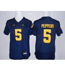 Michigan Wolverines 5 Jabrill Peppers Navy Youth College Football Jersey