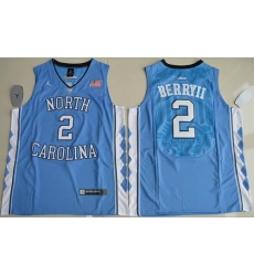 North Carolina #2 Joel Berry II Blue Basketball Stitched NCAA Jersey