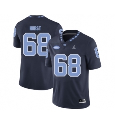 North Carolina Tar Heels 68 James Hurst Black College Football Jersey