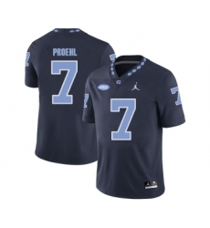 North Carolina Tar Heels 7 Austin Proehl Black College Football Jersey