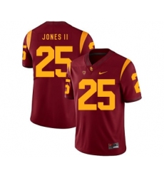 USC Trojans 25 Ronald Jones II Red College Football Jersey