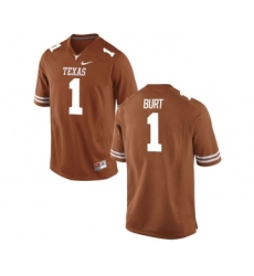 Texas Longhorns 1 John Burt Orange Nike College Jersey