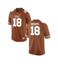 Texas Longhorns 18 Tyrone Swoopes Orange Nike College Jersey