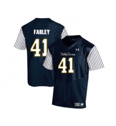 Notre Dame Fighting Irish 41 Matthias Farley Navy College Football Jersey