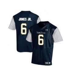 Notre Dame Fighting Irish 6 Tony Jones Jr. Navy College Football Jersey