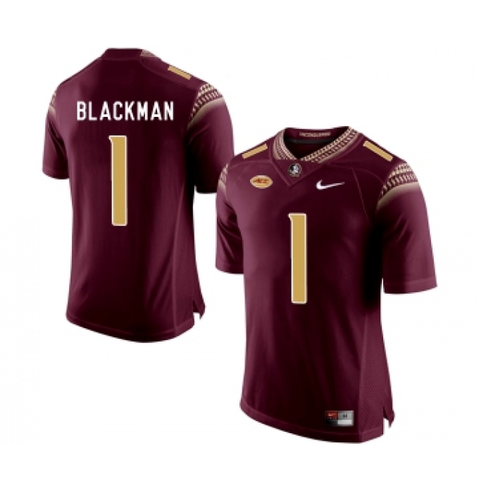 Florida State Seminoles 1 James Blackman Marroon College Football Jersey