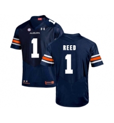 Auburn Tigers 1 Trovon Reed Navy College Football Jersey