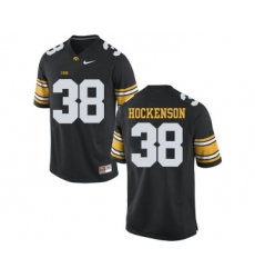 Iowa Hawkeyes 38 T.J. Hockenson Black College Football Jersey