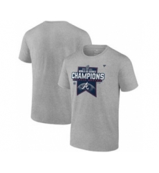 Men's Atlanta Braves 2021 Heathered Gray World Series Champions Locker Room T-Shirt