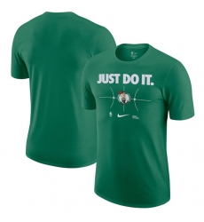 Men's Boston Celtics Green Just Do It T-Shirt