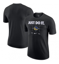 Men's Golden State Warriors Black Just Do It T-Shirt