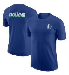 Men's Dallas Mavericks 2022-23 City Edition Blue T-Shirt