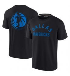 Men's Dallas Mavericks Black Elements Super Soft Short Sleeve T-Shirt
