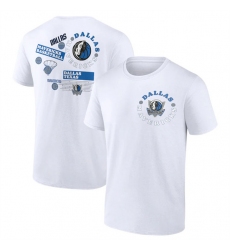 Men's Dallas Mavericks White Collective Graphic T-Shirt