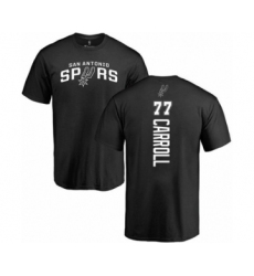 Basketball San Antonio Spurs #77 DeMarre Carroll Black Backer T-Shirt