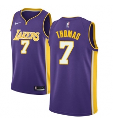 Youth Nike Los Angeles Lakers #7 Isaiah Thomas Swingman Purple NBA Jersey - Statement Edition