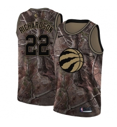 Women's Nike Toronto Raptors #22 Malachi Richardson Swingman Camo Realtree Collection NBA Jersey