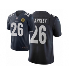 Youth New York Giants #26 Saquon Barkley Limited Black City Edition Football Jersey