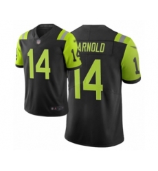Youth New York Jets #14 Sam Darnold Limited Black City Edition Football Jersey