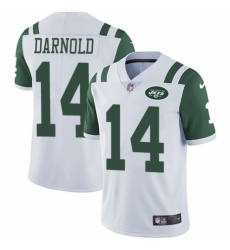 Youth Nike New York Jets #14 Sam Darnold White Vapor Untouchable Elite Player NFL Jersey