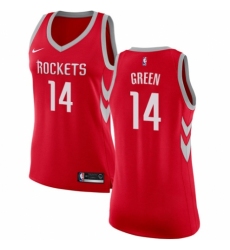 Women's Nike Houston Rockets #14 Gerald Green Swingman Red NBA Jersey - Icon Edition