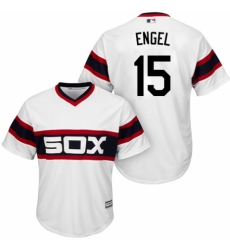 Youth Majestic Chicago White Sox #15 Adam Engel Replica White 2013 Alternate Home Cool Base MLB Jersey