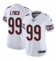 Women's Nike Chicago Bears #99 Aaron Lynch White Vapor Untouchable Elite Player NFL Jersey