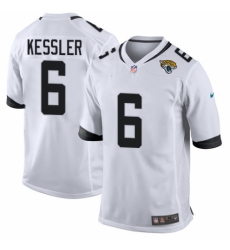 Men's Nike Jacksonville Jaguars #6 Cody Kessler Game White NFL Jersey